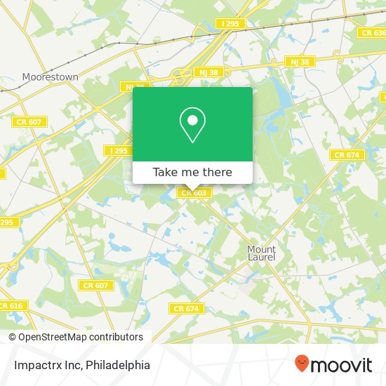 Impactrx Inc map