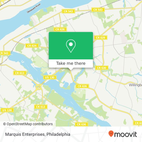 Marquis Enterprises map