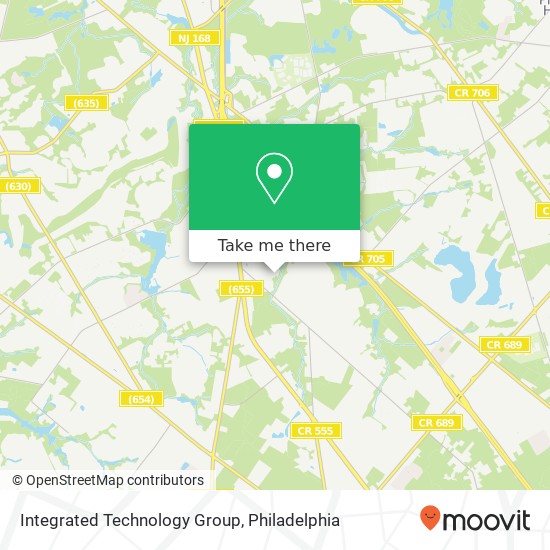 Mapa de Integrated Technology Group