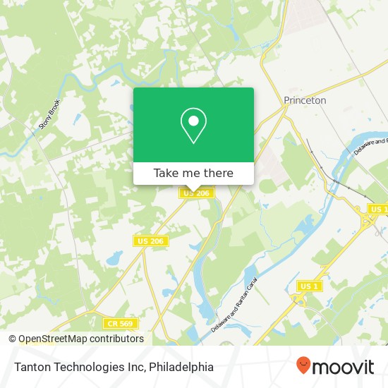 Mapa de Tanton Technologies Inc
