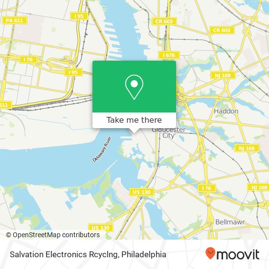 Salvation Electronics Rcyclng map