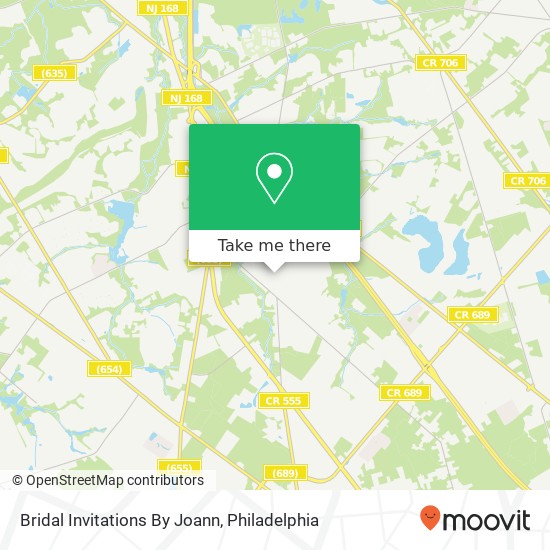 Mapa de Bridal Invitations By Joann