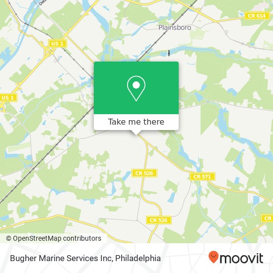 Bugher Marine Services Inc map