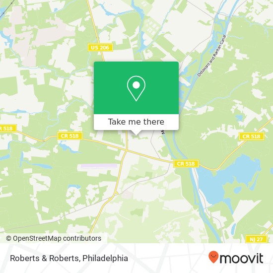 Mapa de Roberts & Roberts