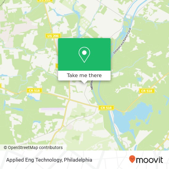 Applied Eng Technology map