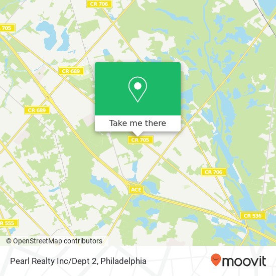 Pearl Realty Inc/Dept 2 map