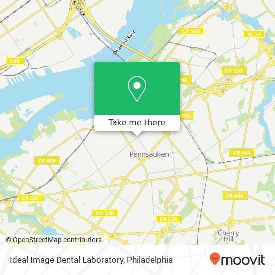 Ideal Image Dental Laboratory map