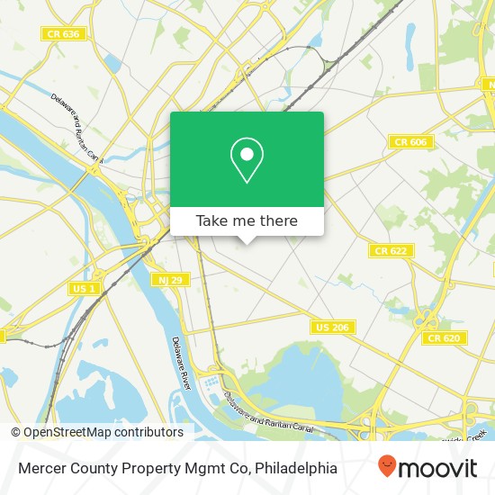 Mapa de Mercer County Property Mgmt Co