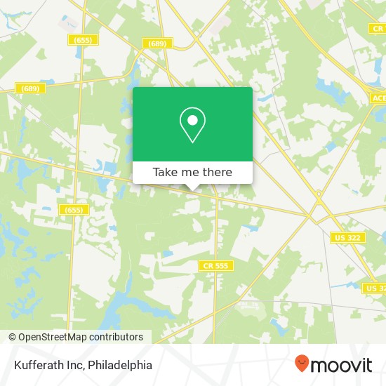 Mapa de Kufferath Inc