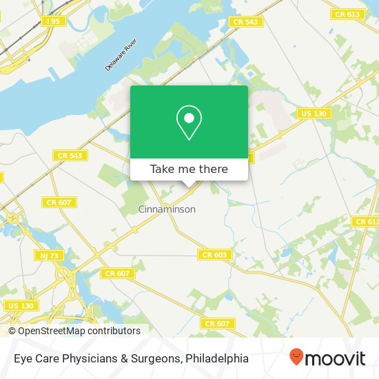 Eye Care Physicians & Surgeons map