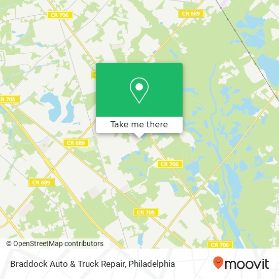 Braddock Auto & Truck Repair map