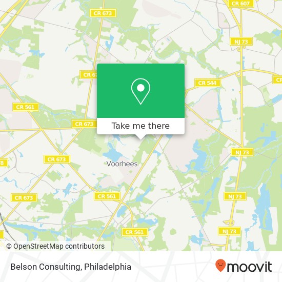Mapa de Belson Consulting
