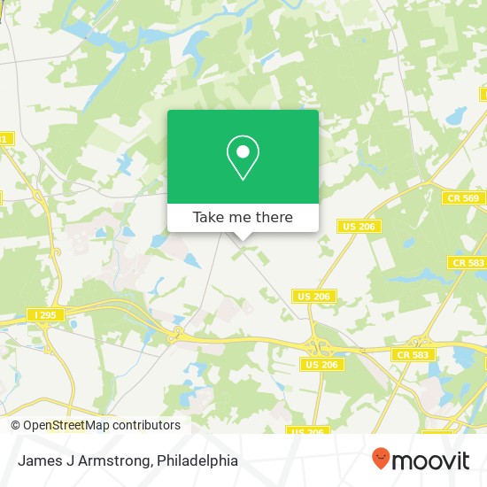 Mapa de James J Armstrong