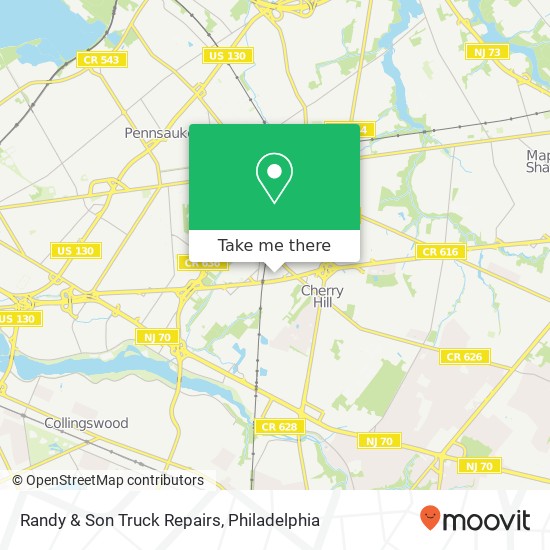 Randy & Son Truck Repairs map