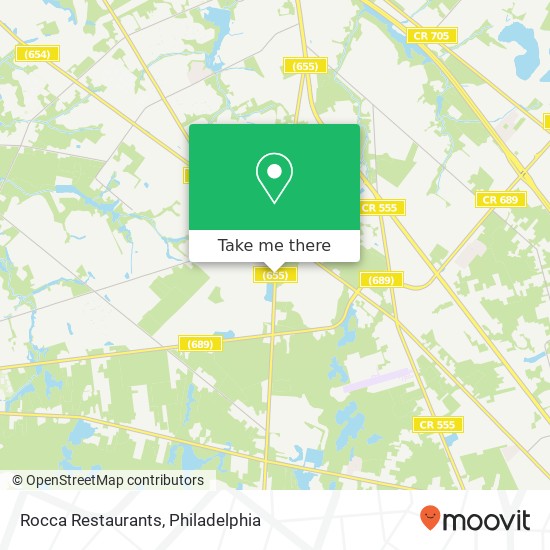 Rocca Restaurants map