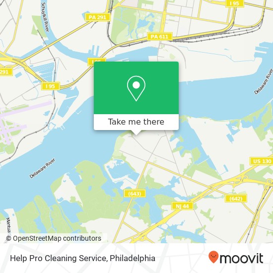 Help Pro Cleaning Service map