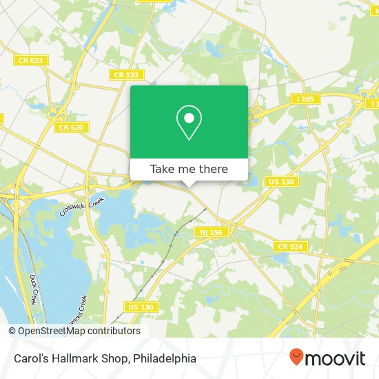 Mapa de Carol's Hallmark Shop