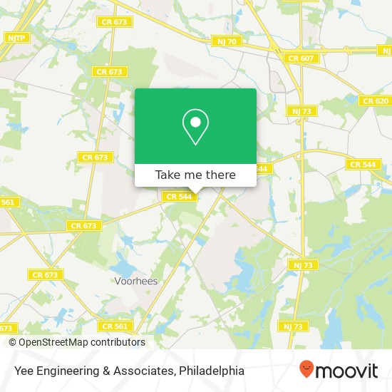 Yee Engineering & Associates map