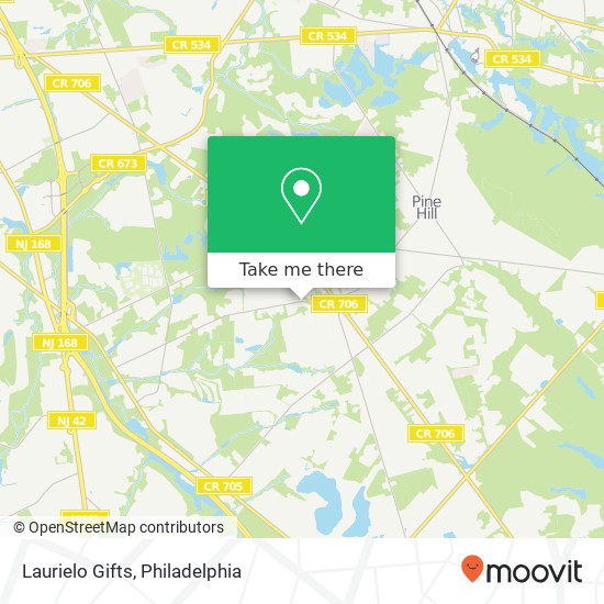 Laurielo Gifts map