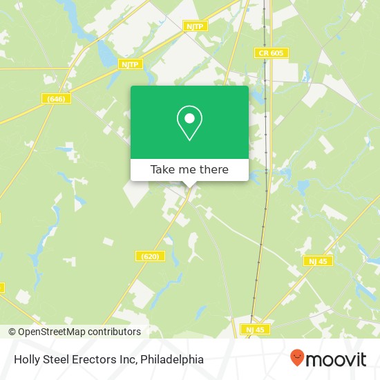 Mapa de Holly Steel Erectors Inc