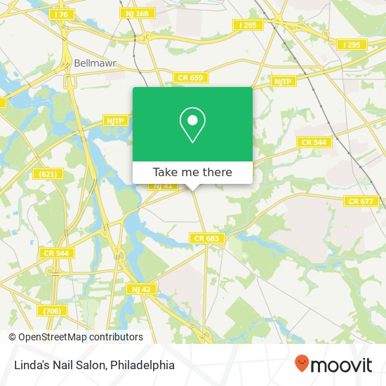 Linda's Nail Salon map