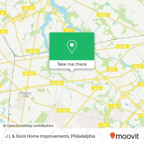 J L & Sons Home Improvements map