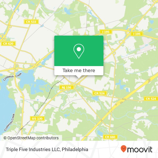 Triple Five Industries LLC map