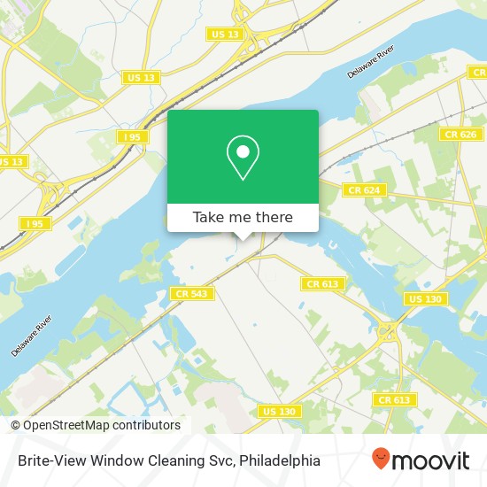 Mapa de Brite-View Window Cleaning Svc