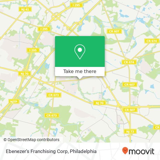 Mapa de Ebenezer's Franchising Corp