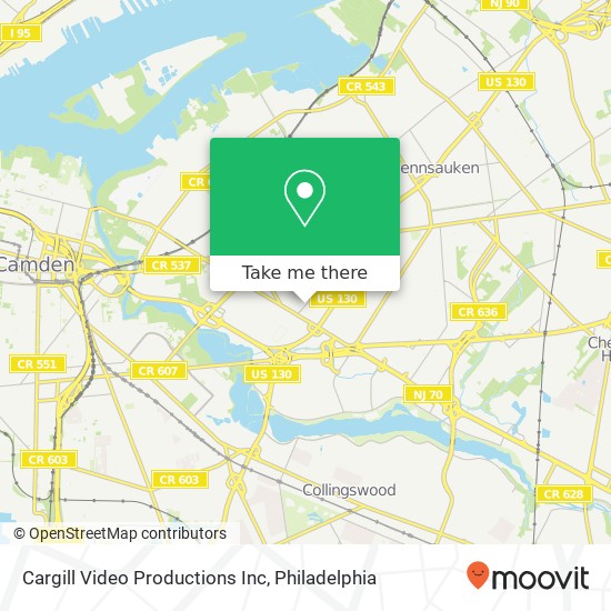 Mapa de Cargill Video Productions Inc