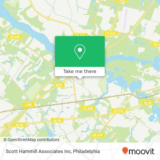 Scott Hammill Associates Inc map