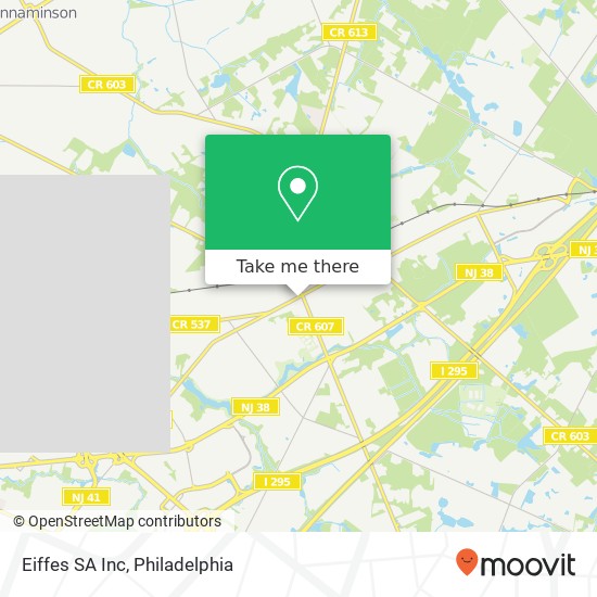 Eiffes SA Inc map