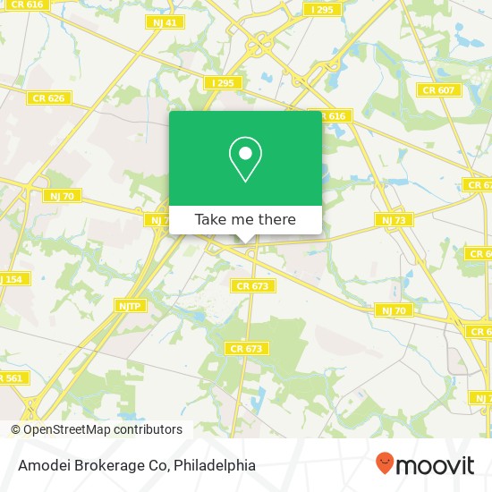 Mapa de Amodei Brokerage Co