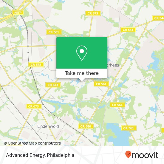 Advanced Energy map