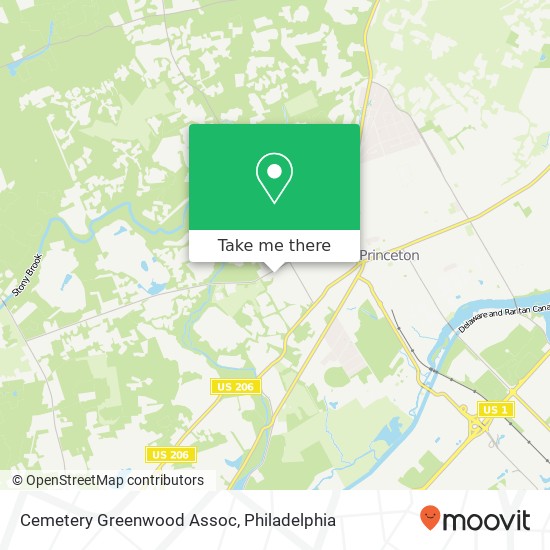 Mapa de Cemetery Greenwood Assoc