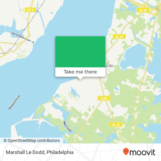 Mapa de Marshall Le Dodd