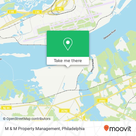 M & M Property Management map