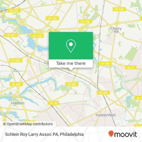 Mapa de Schlein Roy Larry Assoc PA