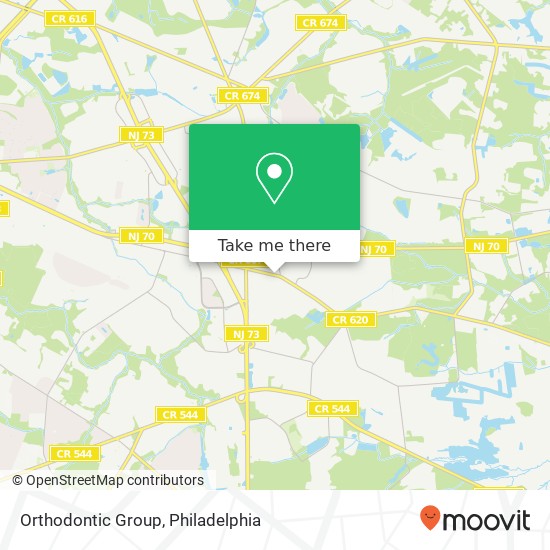 Orthodontic Group map