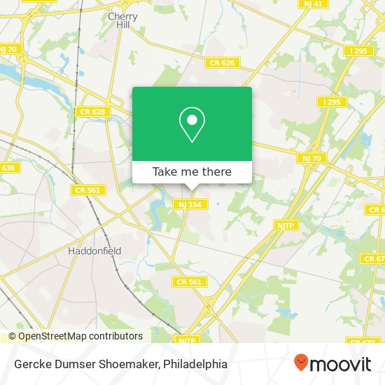 Gercke Dumser Shoemaker map