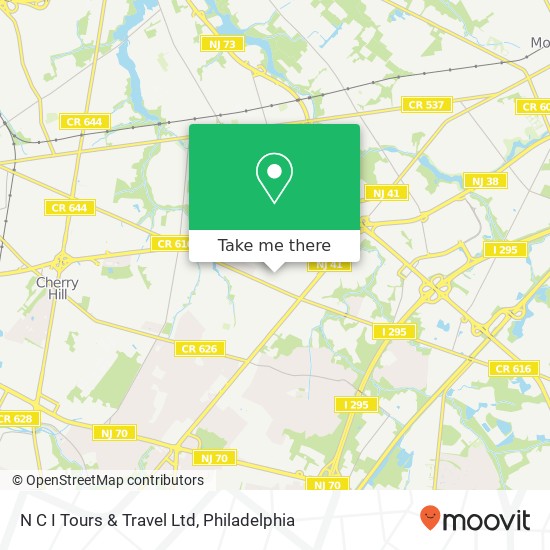 N C I Tours & Travel Ltd map