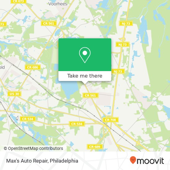 Max's Auto Repair map