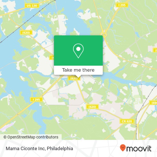 Mapa de Mama Ciconte Inc