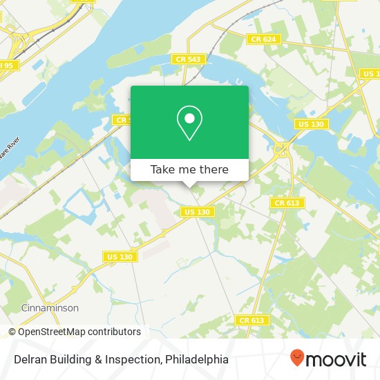 Mapa de Delran Building & Inspection