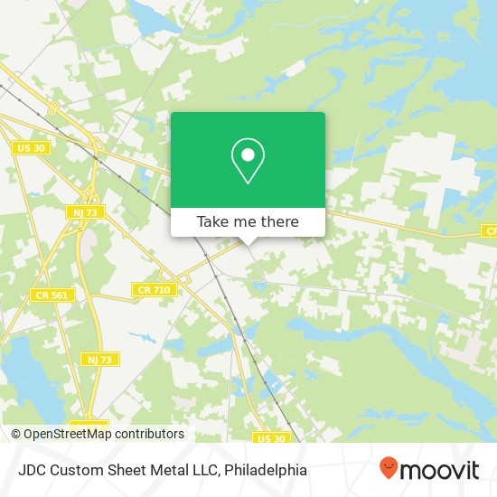 JDC Custom Sheet Metal LLC map