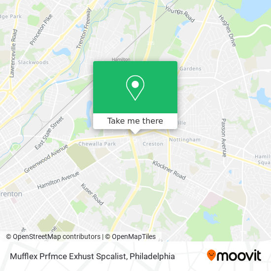 Mapa de Mufflex Prfmce Exhust Spcalist