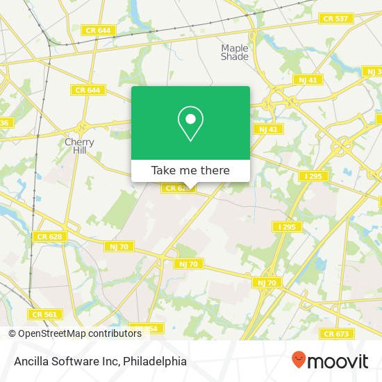 Ancilla Software Inc map