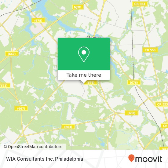 Mapa de WIA Consultants Inc