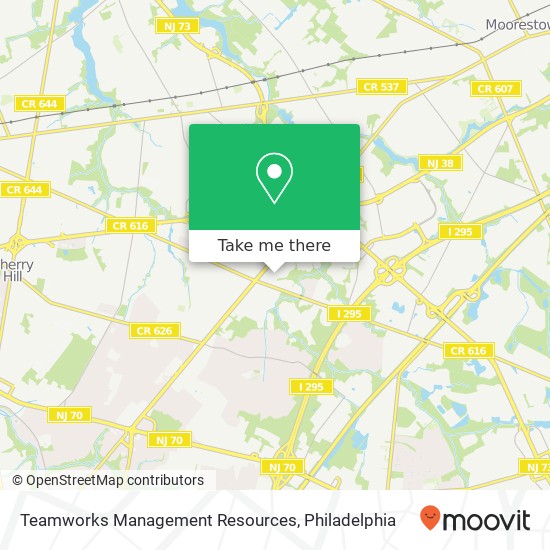 Teamworks Management Resources map