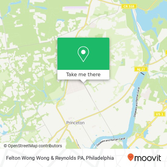 Felton Wong Wong & Reynolds PA map